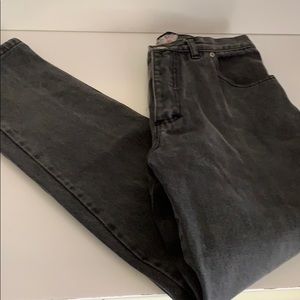Dikson black washed pants